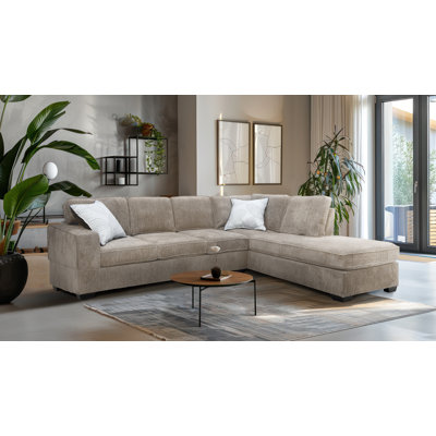 Canapé modulaire réversible en chenille Parkey