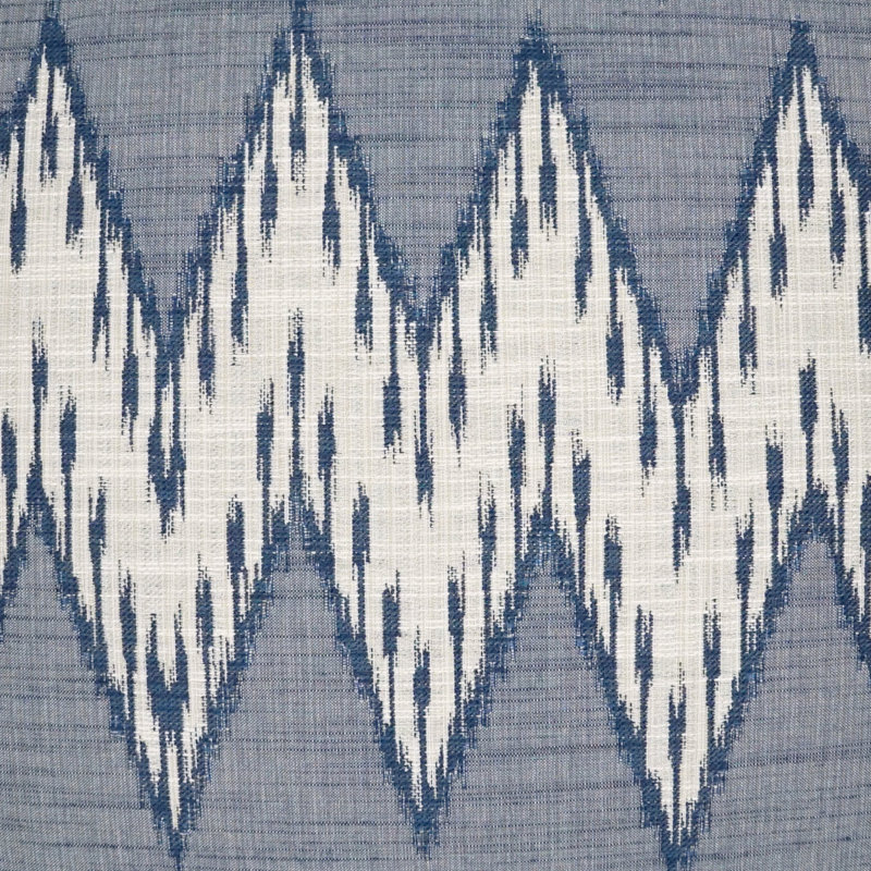 Caccini Pillow Cover & Insert, Indigo, Square 24"