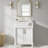 24" bathroom vanity with integrated ceramic sink-399801885