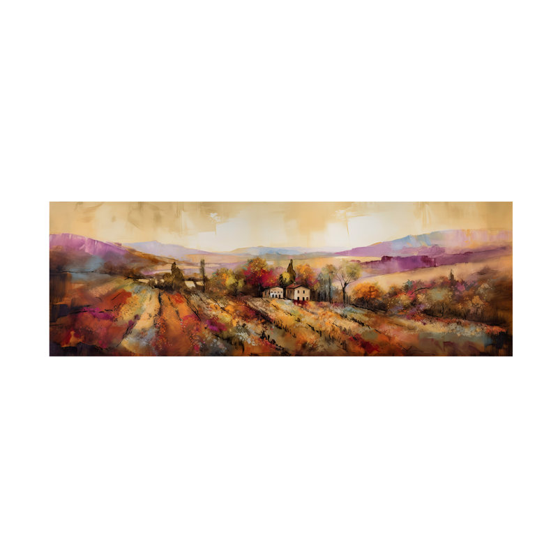 Art sur toile Sasha Tuscany I, H 10 po x l 32 po