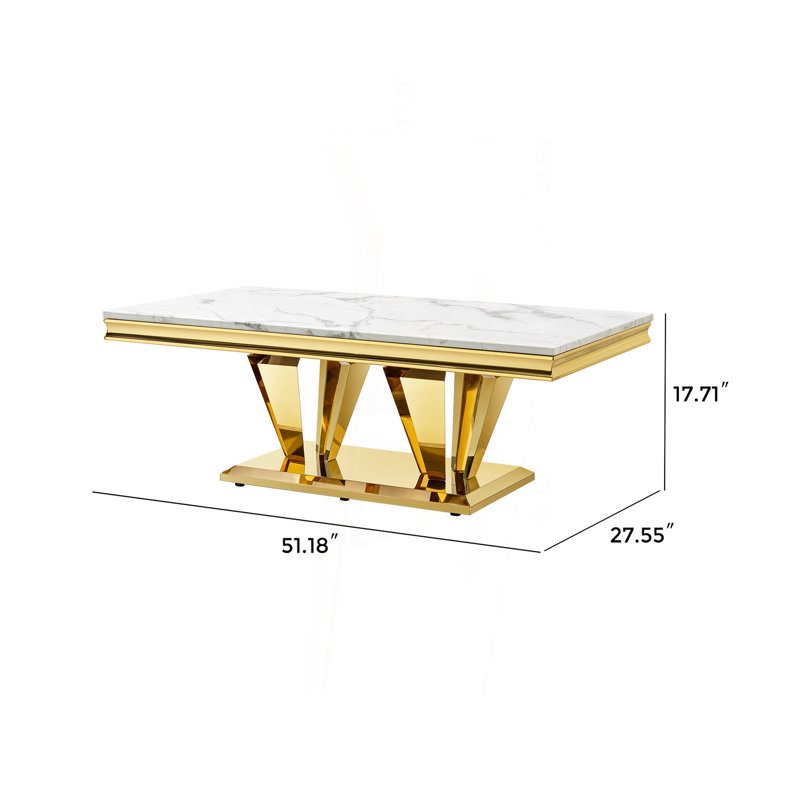 Plateau en MDF 51,18 po rectangulaire moderne 0,78 po d'épaisseur