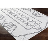 Lympsham Off-White Machine Washable Area Rug