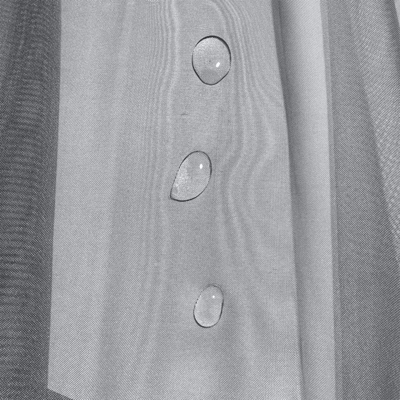 Rideaux imperméables en kabb pour l'extérieur, Grey