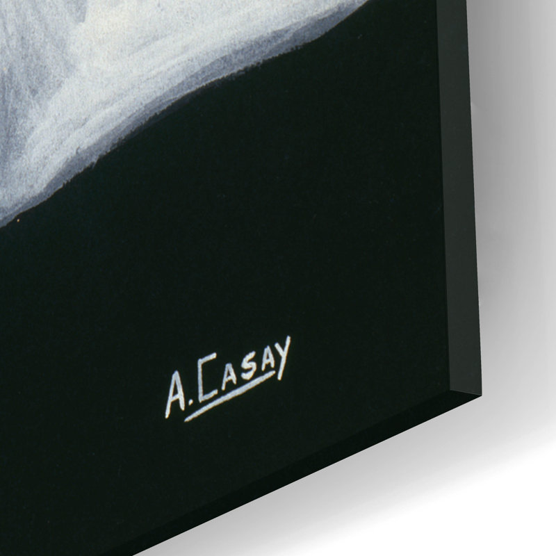 «Vintage Bride» par Anthony Casay, art mural en verre acrylique, H 16 po x l 12 po x P 0,13 po