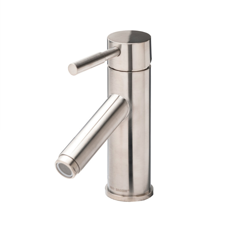 Robinet de salle de bain Rekline, Nickel brossé