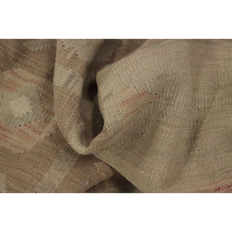 Tapis tissé à la main en laine Kilim 9 x 12