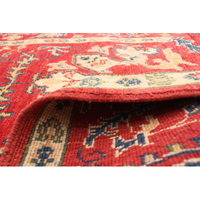 Hypoluxo One-of-a-Kind 3'2" X 4'10" 2010s Wool Area Rug in Red