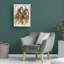 Modern and Contemporary Modern and Contemporary Trudi Simmonds Christmas Clydesdales sur toile-90733838