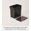 Yamazaki Home Airtight Pet Food Large Storage Container With Transparent Lid, 3.2 gallons-71485222