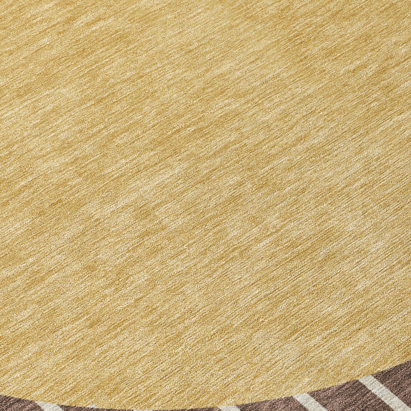 Machine Washable Indoor/Outdoor Chantille ACN994 Brown Area Rug, Runner 2'3" x 7'6"
