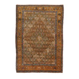One-of-a-Kind 4'2" X 6'2" Hand Knotted Area Rug