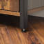 Alexys 121.5cm H x 70cm W Steel Standard Bookcase-50817366