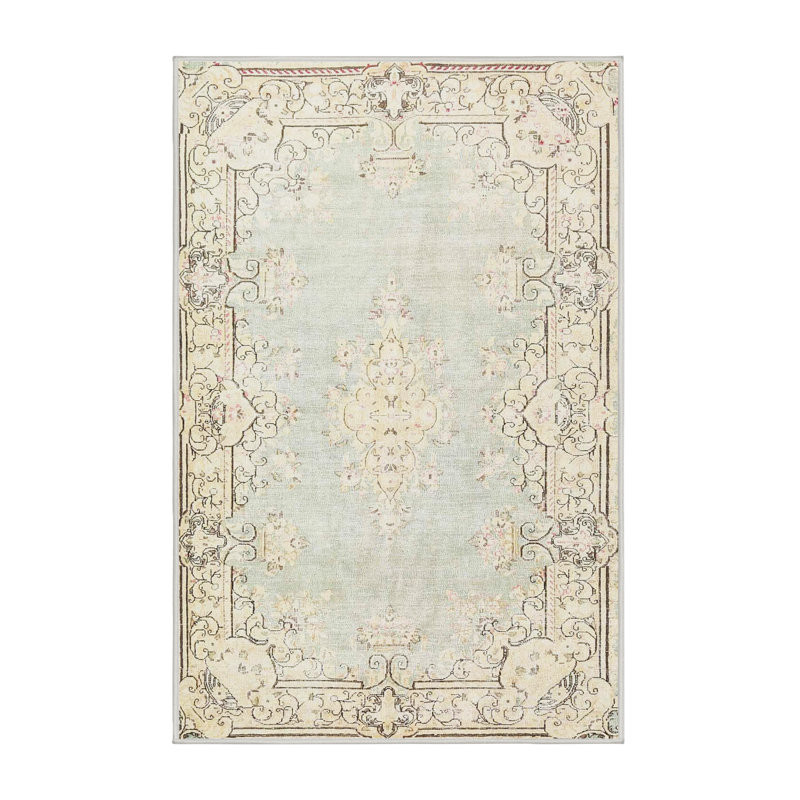 Oriental Indoor Rug, Rectangle 4' x 6'
