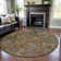 Premium Machine Washable Gurubaksh AMF1153 Global Rug
