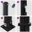 Solar Powered Pvc, Aluminium Free Standing Outdoor Shower and Footwash Spout