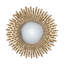 Miroir décoratif rond en fer