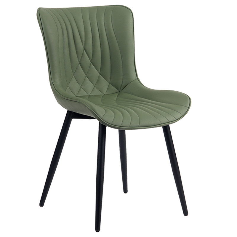 Comfortable Padded Dining Chairs with Back Easy Assembly Upholstered Side Chair, Accent Chairs for Kitchen, Dining Room