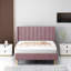 Base de lit tapissier avec tête de lit à oreilles Deeb-609195235-609195233