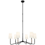 Kairos 6 - Light Metal Chandelier by Thomas O'Brien