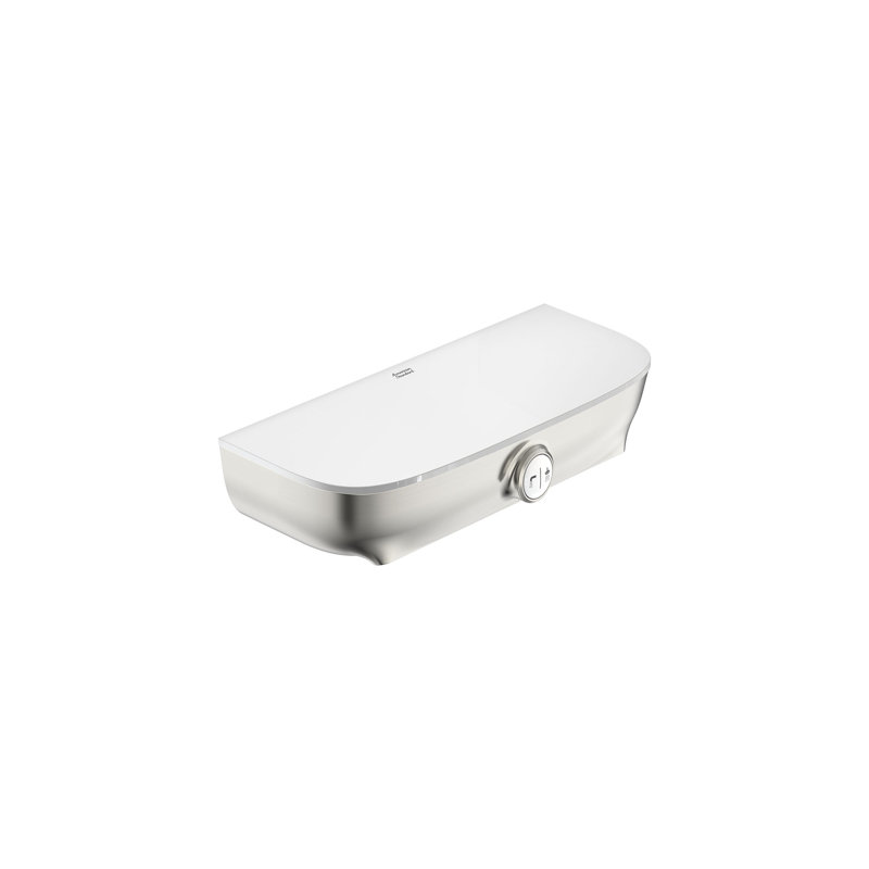ASPIRATIONS Diverting Waterfall Tub Spout, Brushed Nickel