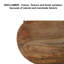 Tabouret en bois massif Hedden-1139044301