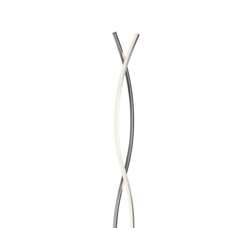 Jamari 151.7cm Chrome LED Novelty Floor Lamp