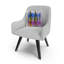 Coussin décoratif décoratif Anthony Sikich Aural