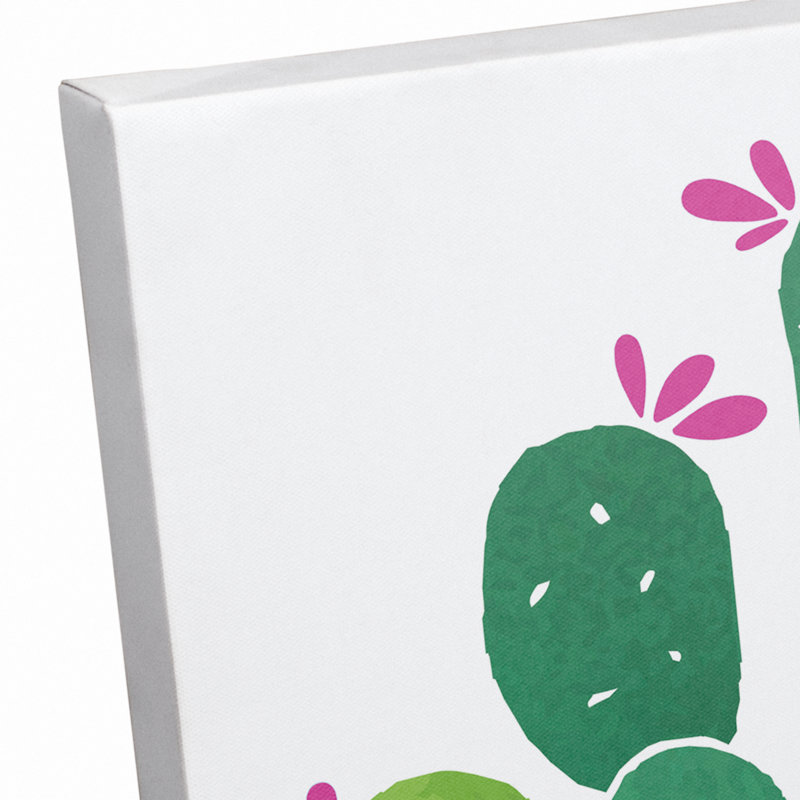 Prickle cactus art sur toile Wickline