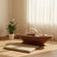 Table basse en noyer