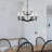 9 - Light Dimmable Tiered Chandelier-1344369270
