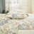 Microfiber Medallion Floral Garden Bed Sheet Set-630893216