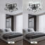 Floral 5-Light 60cm LED Ceiling Light with Remote