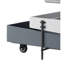 Table basse haute brillance avec plateau relevable