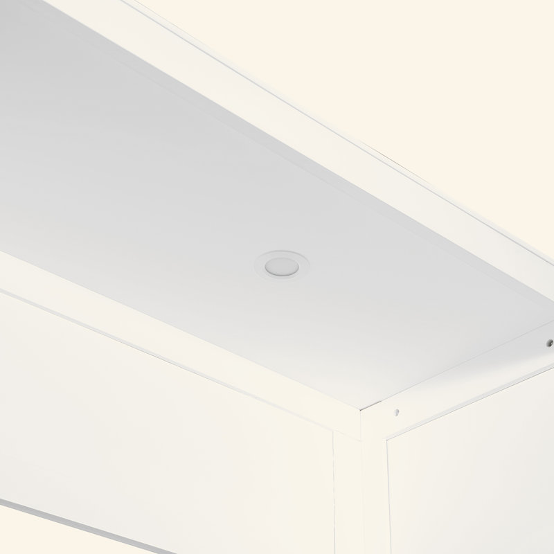 Lit escamotable Murphy avec placard, tiroirs et table, Lit double