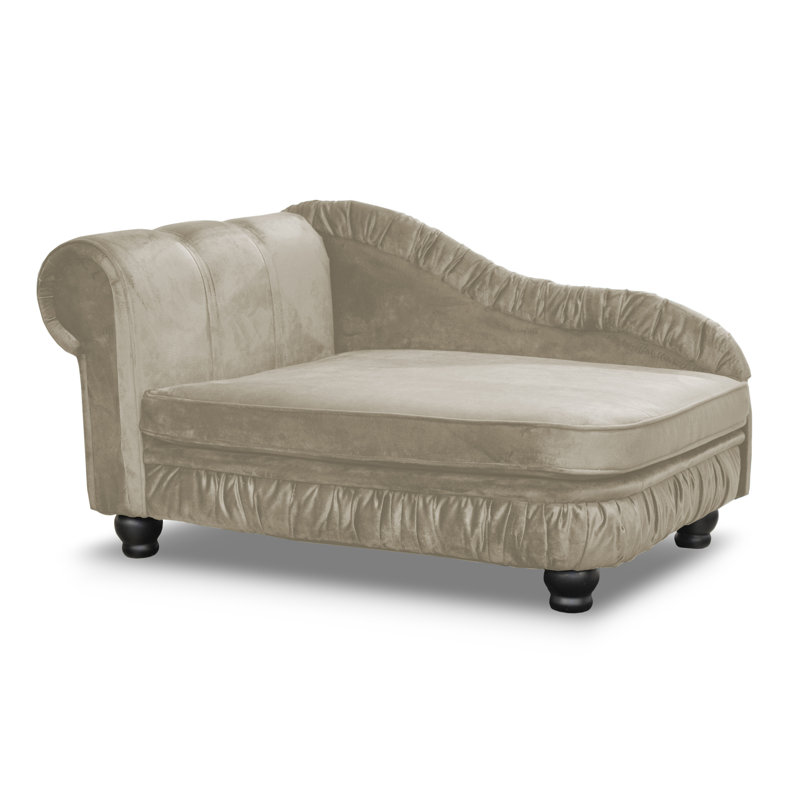 Alana Polyester Pet Bed, Beige