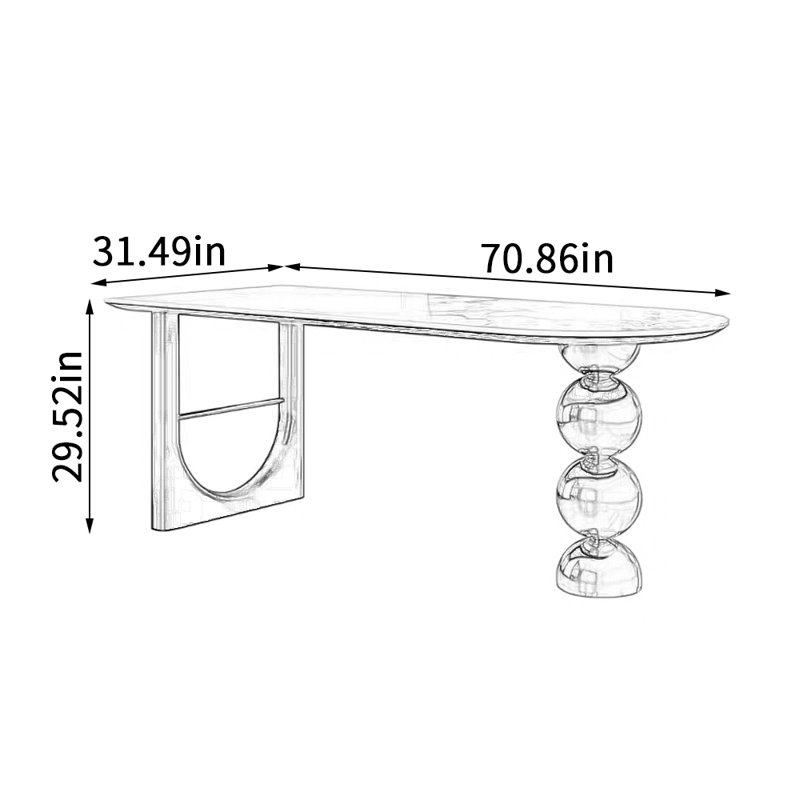 Gurjit, 29.52"H x 70.86"L x 31.49"W