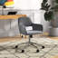 Primeaux Velvet Scandinavian Desk Chair-49933561