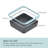 Chicago Metallic Silicone 8-Inch Square Cake Pan