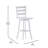 Laurel Ladderback Wooden Swivel Dining Stool With Footrest-1859748078-1859748079