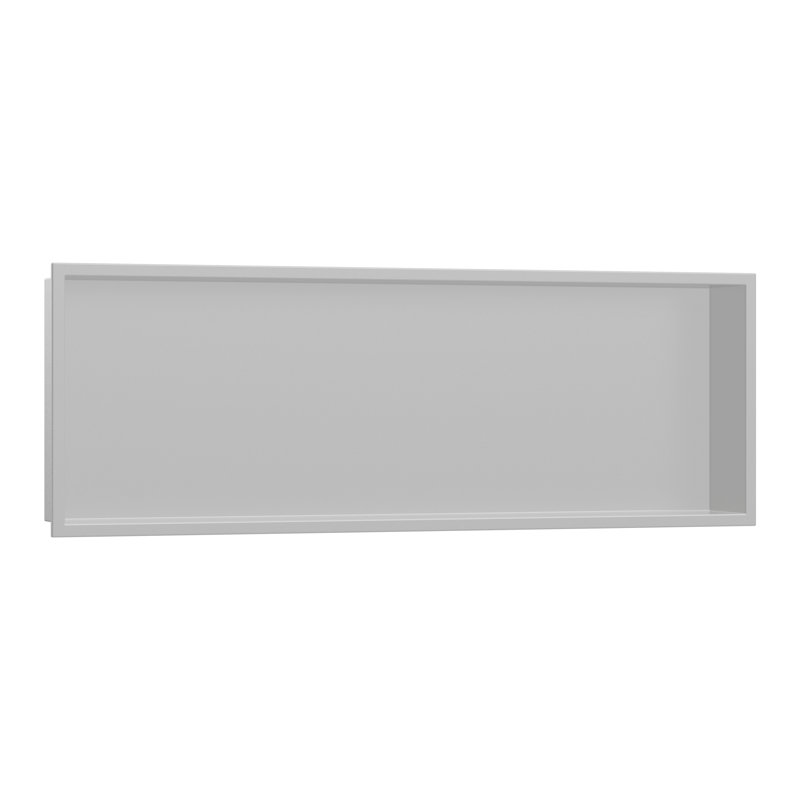 Niche de douche murale originale 39 po avec cadre intégré Xtrastoris, Gris béton