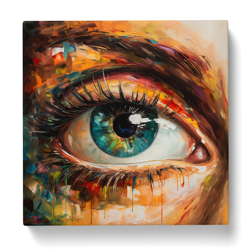 Eye Colour Field Painting - No Frame Print