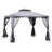 Outsunny 9.6' X 9.6' Patio Gazebo, Outdoor Canopy Shelter With 2-Tier Roof And Netting, Steel Frame For Garden, Lawn, Backyard, And Deck-123312104-123312099