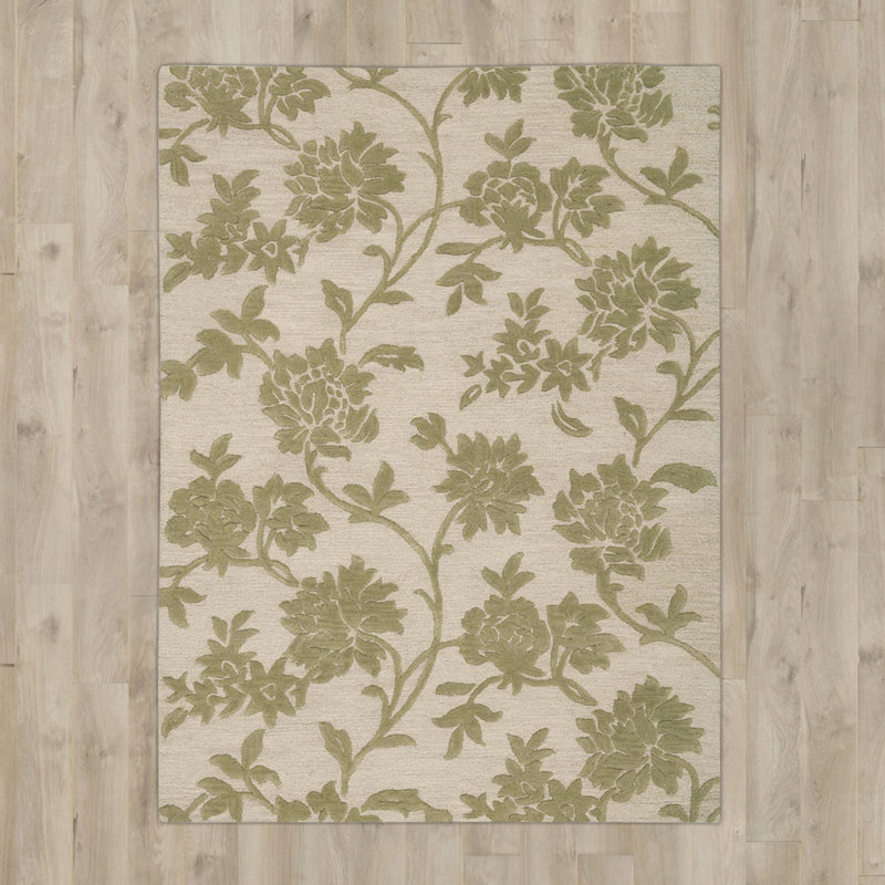 Myaree Wool Floral Indoor Rug