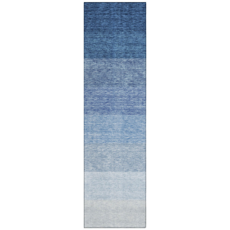  Machine Washable Indoor/Outdoor Kitchen Mat, Runner 2'3" x 7'6"