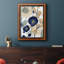 «Blue Poppy Cascade II», toile encadrée de qualité supérieure - prête à être accrochée-1725340270