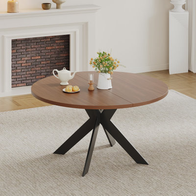 Dining Table  45 x 45 x 30 Inch (Wood) - Brown  1 Piece
