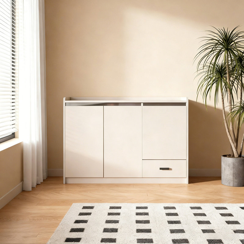 Buffet simple et luxueux de style nordique, H 39,3 po x l 47,2 po x P 15,7 po