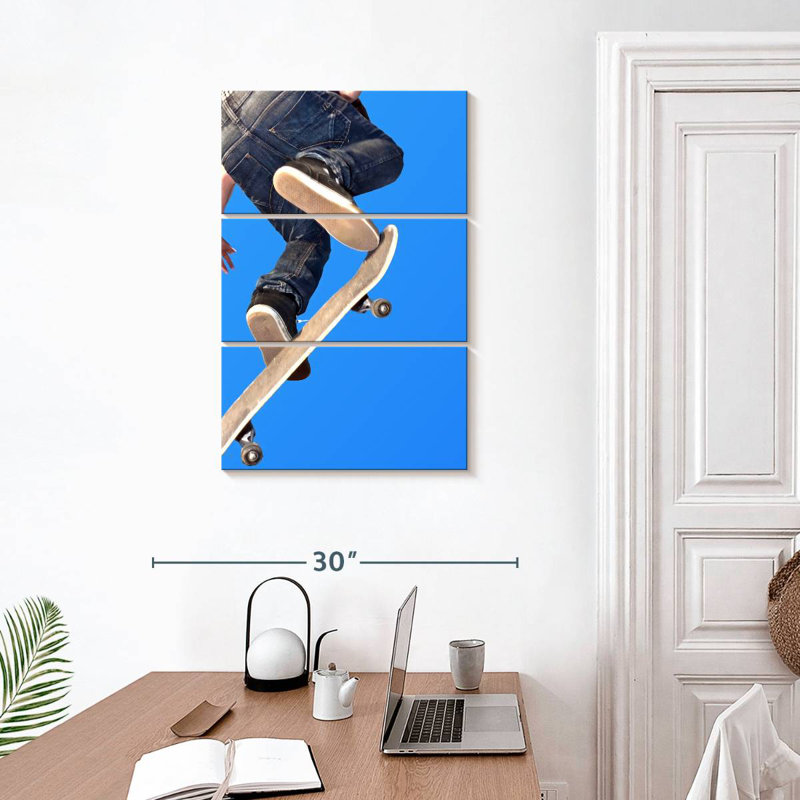 Senne Skateboard Stunt, H 32 po x l 20 po