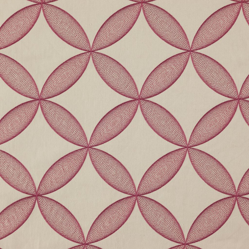 Mélange de coton Spiro Gyro, Framboise