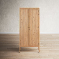 Reclaimed Wood Sliding Door Cabinet, elsie green